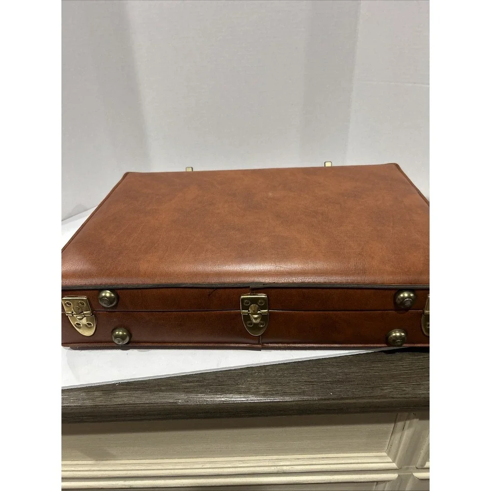 Pucci Italian Leather Briefcase 